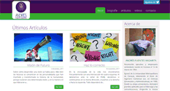 Desktop Screenshot of andresfuentesangarita.com